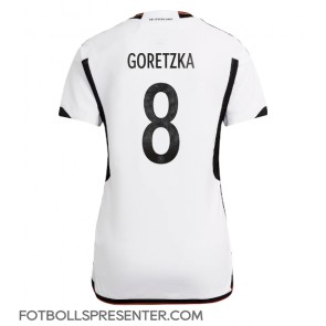 Tyskland Leon Goretzka #8 Hemma Matchtröja Dam VM 2022 Kortärmad
